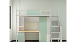 洛阳生产公寓床铁床厂家