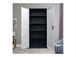 两个铁皮柜固定在一起可以吗