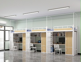 学生公寓床组合使用技巧：合理布局，提升空间利用率