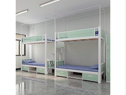 丰龙钢架床厂家：质量领跑上下铺，耐用上铺下桌床任你选