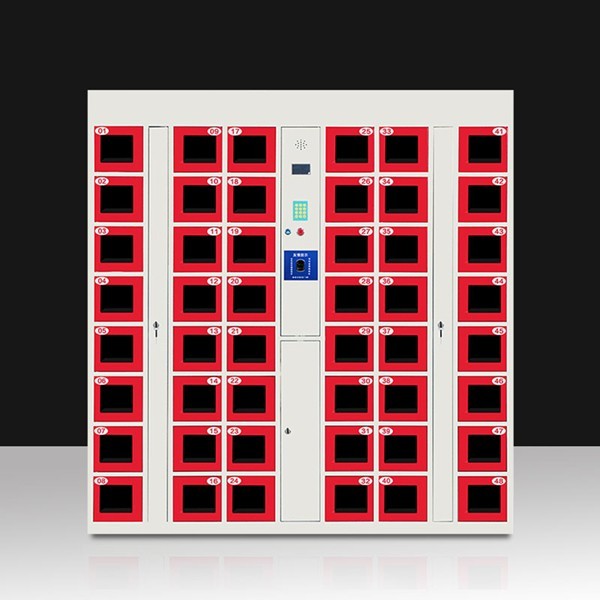 48门电子存包柜红色