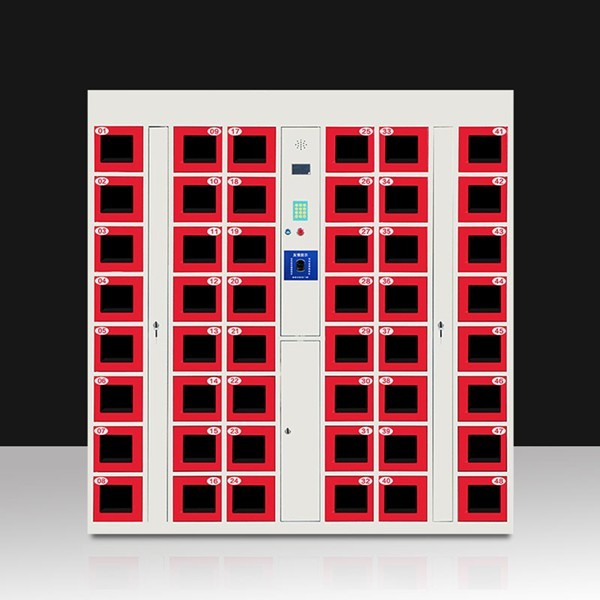 48门电子存包柜红色