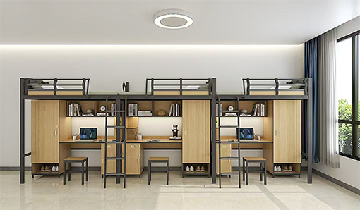 丰龙案例：望江某高中如何选择最佳宿舍床？