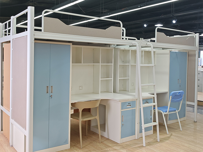 丰龙公寓床对比解析：学生宿舍组合公寓床为何广受青睐？